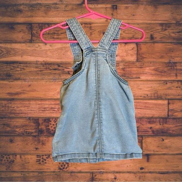 5 for $25🔥Wonder Nation Button Front Skirt Jumper Baby Girls Size 12 Months - Picture 2 of 6